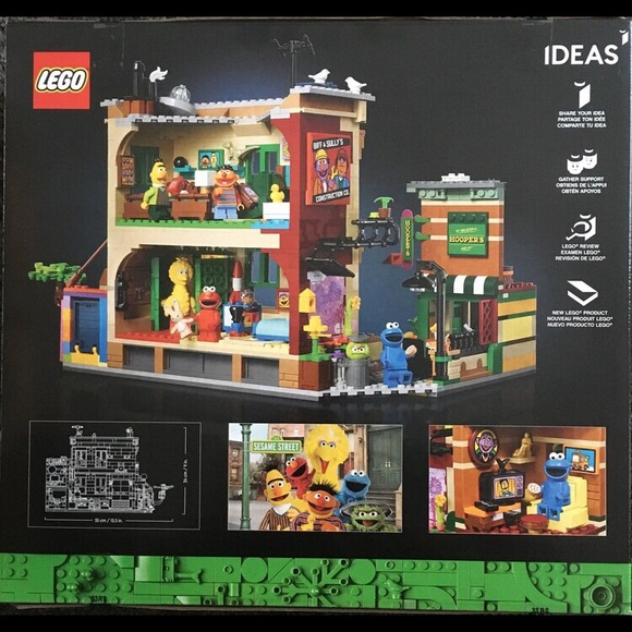 LEGO 21324 SET: I23 SESAME STREET BUILDING SET!! - Picture 2 of 2